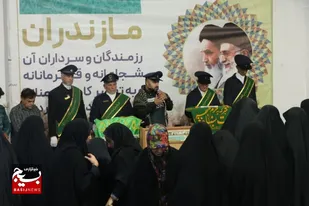 استقبال از اولین کاروان راهیان نور دانش آموزی دختر استان مازندران در اندیمشک