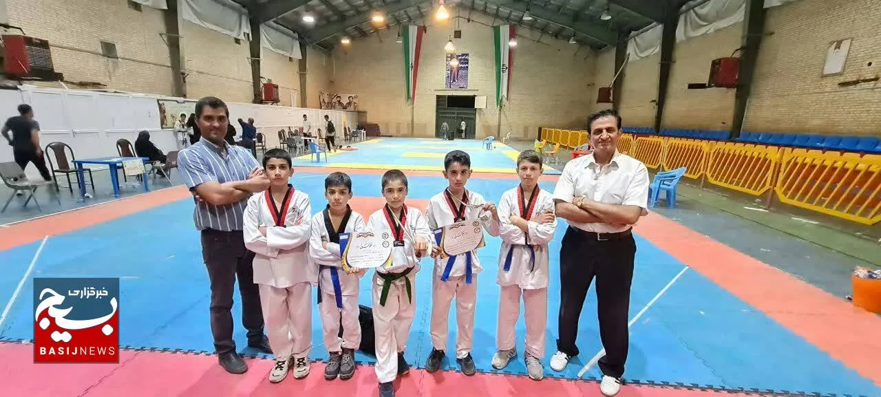 کسب دو مقام تکواندو توسط بسیجیان اقلید