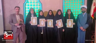 &nbsp;افتخار آفرینی دانش آموزان دختر شهرستان باغملک در بین ۱۳ شهرستان