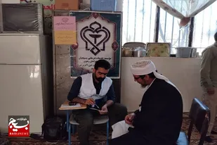 اردوی جهادی پزشکی در روستای جوزقان تایباد