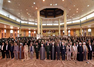 برگزاری مراسم روز بسیج در ایلام