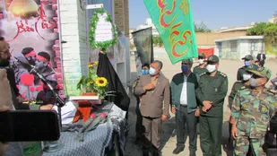 نواختن زنگ ایثار و مقاومت در شاهرود+ تصاویر