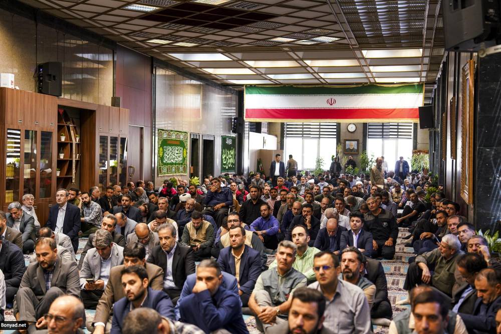 مراسم گرامیداشت هفته دفاع مقدس در بنیاد مستضعفان مراسم گرامیداشت هفته دفاع مقدس در بنیاد مستضعفان