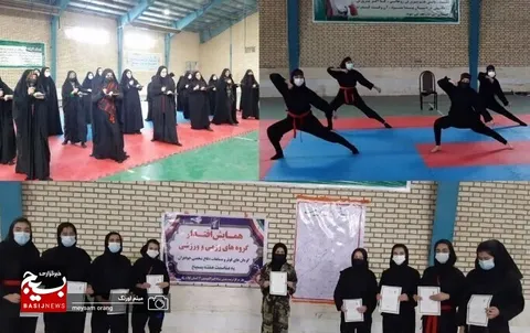 همایش بزرگ ورزشی اقتدار دسته‌های رزمی و ورزشی گردان‌های کوثر سپاه تهران بزرگ