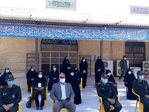 آیین رونمایی از طرح شهید حاج قاسم سلیمانی درمسجد سلمان فارسی محله اسلام آباد