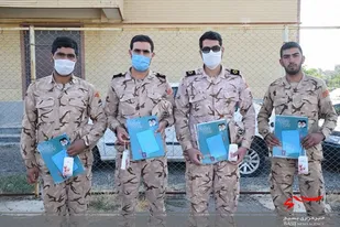 آیین تجلیل از فرهگیاران سرباز سپاه مرند برگزار شد