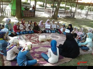 برگزاری اردوی جوانه&zwnj;های صالحین روستای حسین&zwnj;آباد عاشوری
