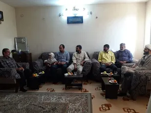 دیدار صمیمانه با جانباز مدافع وطن رسول کریمی بازمانده حادثه جاده خاش زاهدان