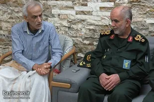 دیدار سردار رزمجو با مجروحین بوشهری حادثه شاه چراغ