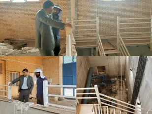 آغاز افزایش حجم اب پمپاژ چمژاب