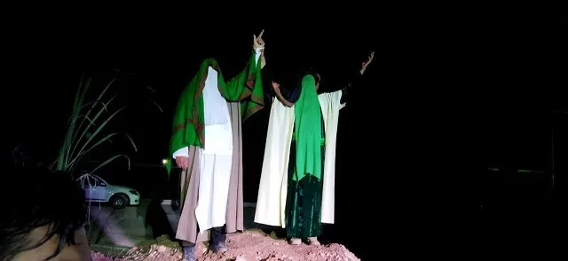 استقبال مردم فیروزکوه از بازخواني و بازنمايي عيد غدير