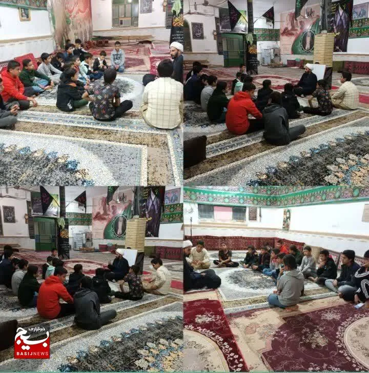 مباحثه و مطالعه وصیتنامه حاج قاسم سلیمانی در پایگاههای حوزه رمضان خرمشهر