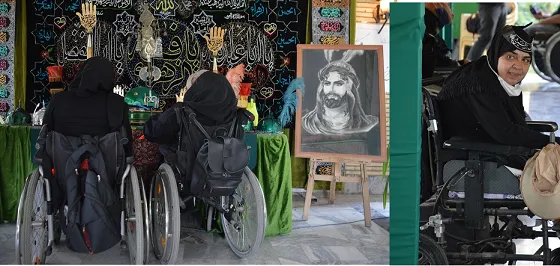 مراسم عزاداری دهه اول محرم هر روز در آسایشگاه خیریه کهریزک برگزار می شود