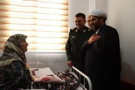 دیدار فرمانده سپاه استان با مادران شهدا در سالروز وفات حضرت ام‌البنین(س)