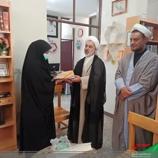 تجلیل ازفعالان قرآنی کتابخانه علامه طباطبایی