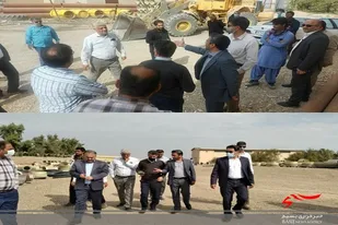 با عبور کمربندی شهر زهک از مجموعه آب و فاضلاب؛ عملیات اجرایی فاز دوم این کمربندی آغاز شد