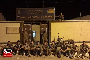 رزمایش دفاع از مقر به همت بسیجیان سرخه برگزار شد