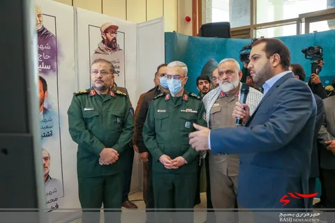 نمایشگاه ملی فناورانه دانش‌بنیان بسیج با حضور سرلشگر باقری
