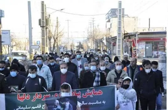 همایش پیاده روی سردار دل‌ها ویژه مدیران شهرستان آوج برگزار شد