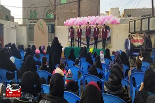 ویژه برنامه &laquo;بنات المهدی&raquo; با مشارکت بسیجیان سرخه برگزار شد