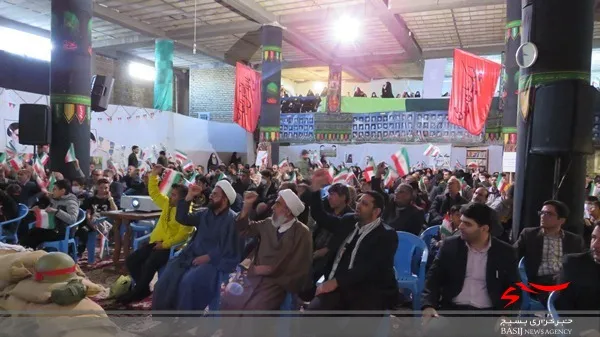 روز بسیج در حسینیه شهدای خوانسار و گوش به فرمان ولی