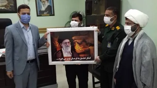 دیدار فرماندهی و مسئول نمایندگی ولی فقیه درناحیه بندرلنگه با رئیس جدید دادگستری