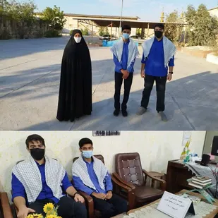 اعزام دانش آموز نخبه بسیجی بندرخمیر به مجمع عالی بسیج دانش آموزی سراسر کشور