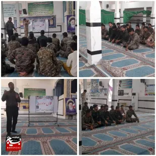 برگزاری کلاس سواد رسانه با موضوع دفاع مقدس در هامون&nbsp;