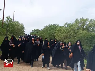 برگزاری همایش کوهپیمایی گردان&zwnj;های کوثر سپاه حضرت ابوالفضل (ع) استان لرستان
