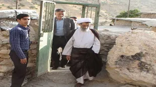 بازدید امام جمعه شهرکرد از مناطق محروم شهرستان لردگان
