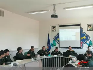 برگزاری نشست قرارگاه رسول اکرم یا حضور جانشین سپاه استان سمنان