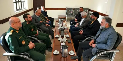 دیدار ریاست سازمان بسیج هنرمندان کشور با سردار جانشین محترم فرماندهی سپاه استان قم