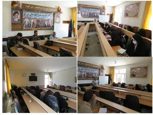 آموزش خبرنگاران افتخاری بسیج در شهرستان بن