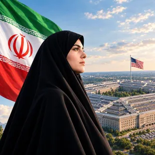 شکست پنتاگون از زن باشرف ایرانی را پیروزی روایت نکنید