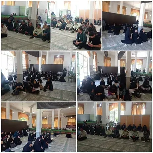 مراسم بزرگداشت شهدای خدمت در دانشگاه آزاد شهربابک