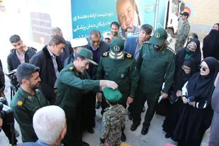 اردوی جهادی خدمت رسانی دندانپزشکی و تخصصی پزشکی در روستای گنجه ای بزرگ