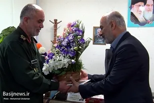 دیدار سردار رزمجو با رئیس سازمان قضایی نیروهای مسلح استان بوشهر