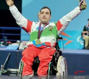 پیام تشکر  &laquo;پدر&raquo; رستمی مدال آور پارالمپیک توکیو