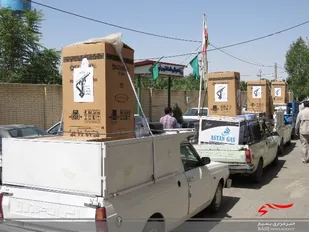 گام دوم رزمایش کمک مومنانه در فراهان آغاز شد