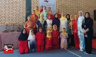 نایب قهرمانی دختران ووشوکار قمی در مسابقات کشوری
