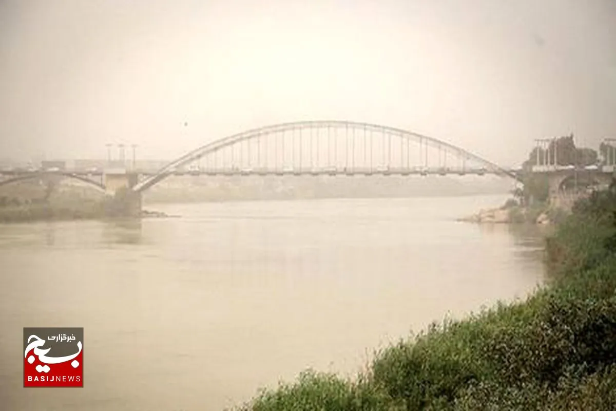 پیش بینی غبار صبحگاهی و افزایش غلظت آلاینده ها در خوزستان/ باران می‌آید