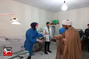 تقدیر از کادر سلامت درمانگاه شهدای سپاه تویسرکان