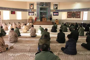 برگزاری مراسم سالروز وفات حضرت زینب کبری(س)در سپاه انصارالمهدی(عج)استان زنجان+تصاویر