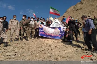 کوهپیمایی بسیجیان ملایر به مناسبت هفته بسیج