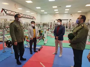 افتتاح باشگاه بدنسازی شهید ابراهیم هادی در شاهرود+ تصاویر