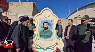تمثال سرداران شهید پلدختر رونمایی شد