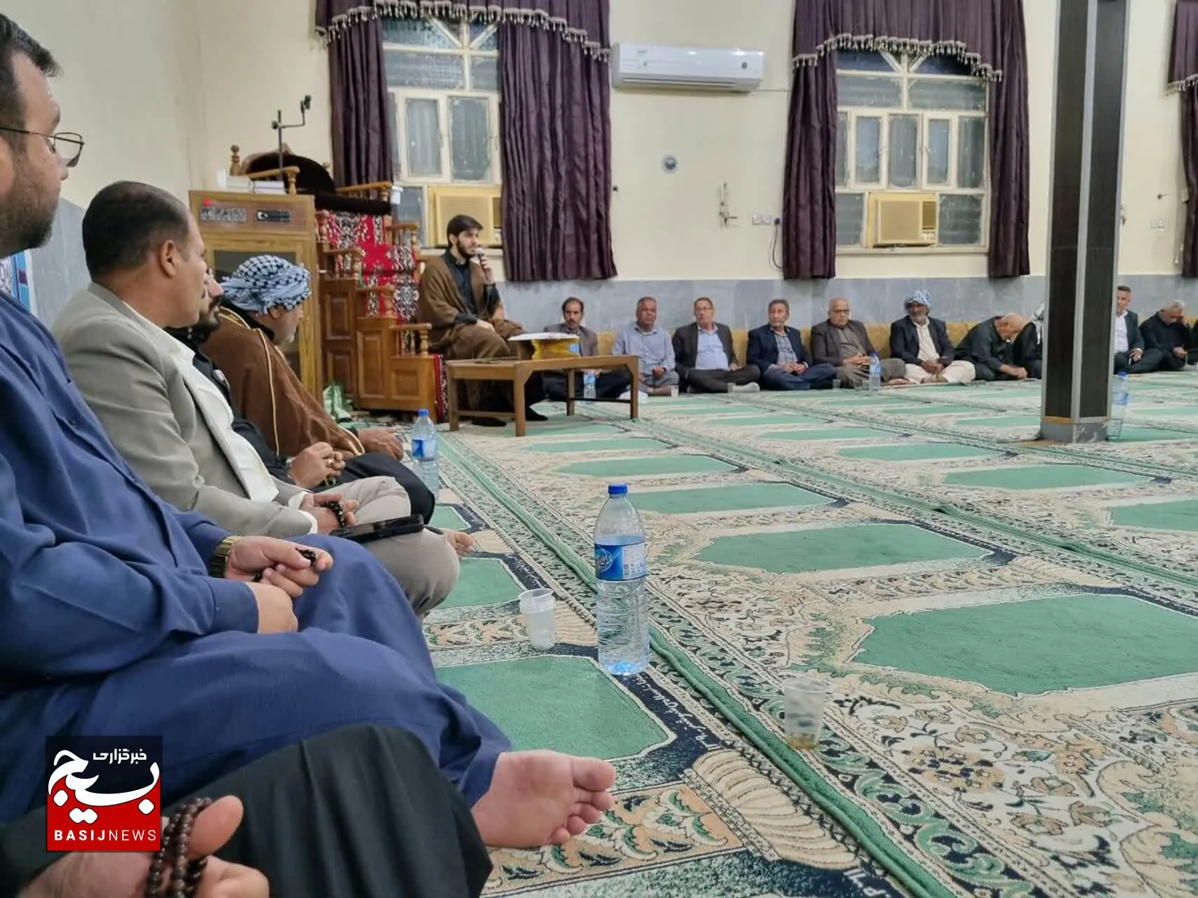 محفل نورانی انس باقران در بخش میان آب شوشتر