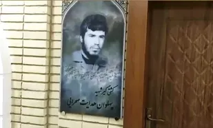 نصب تمثال مبارک سردار عاشورایی شهید هدایت صحرایی در کمپ تیم های ملی کشتی کشور