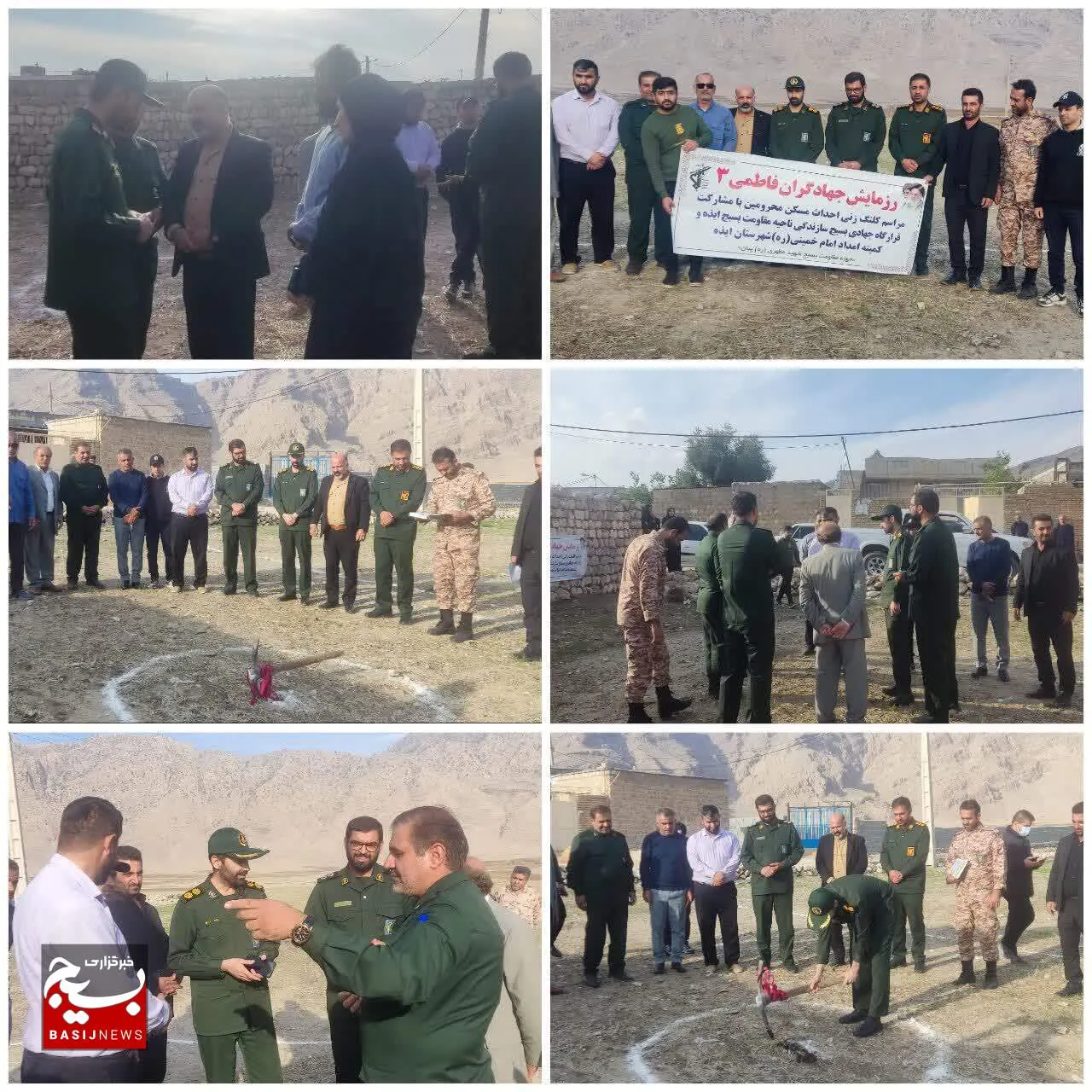 کلنگ زنی ساخت خانه مسکونی در دهستان پیان ایذه