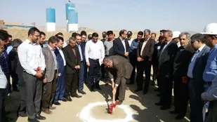 تصفیه&zwnj;خانه آب شهر ملایر کلنگ&zwnj;زنی شد